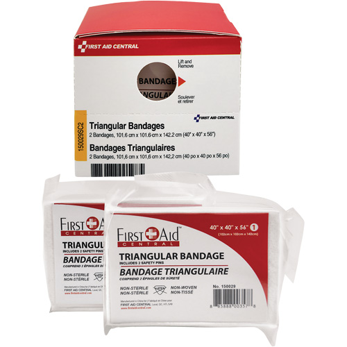 SmartCompliance&reg; Refill Triangular Bandages Equipment World