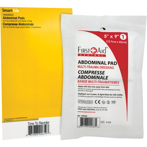 SmartCompliance&reg; Refill Abdominal Trauma Pads Equipment World