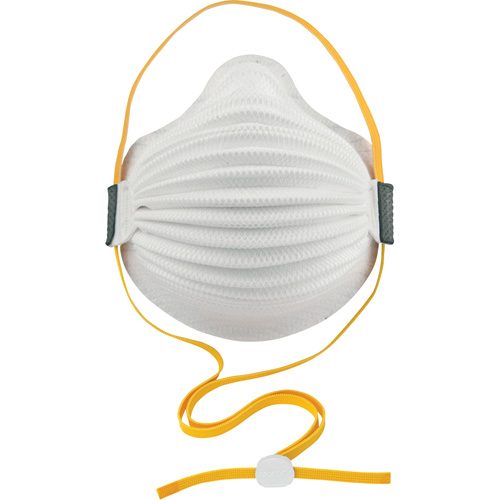 Respirateur AirWave jetable avec SmartStrap et garniture d'&eacute;tanch&eacute;it&eacute; int&eacute;grale en mousse, P95, Certifi&eacute; NIOSH, Moyen/grand Equipment World