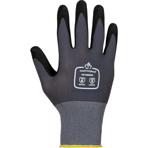 Gants anti-abrasion Dexterity, 2T-petit/5, R&ecirc;vetement Mousse de nitrile, Calibre 15, Enveloppe en Nylon/Coton Equipment World