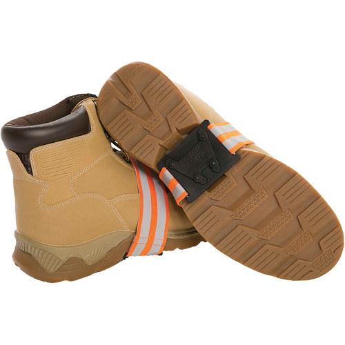 Qwik-Grip High-Visibility Midsole Ice Cleats, Tungsten Carbide, Stud Traction, One Size Equipment World