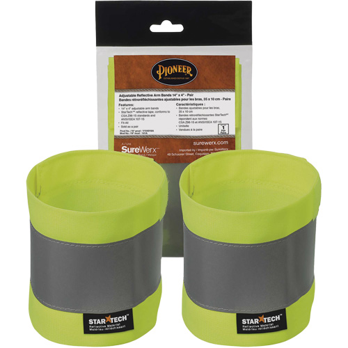 141A High-Visibility Adjustable Armbands Equipment World