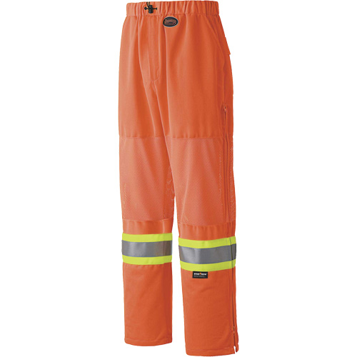 6001P Pantalon de s&eacute;curit&eacute; routi&egrave;re, Polyester, T-petit, Orange haute visibilit&eacute; Equipment World