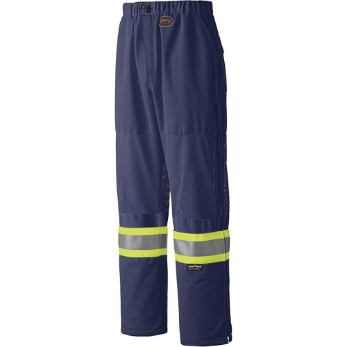 6003P Traffic Safety Pants, Polyester, X-Small, Navy Blue Equipment World