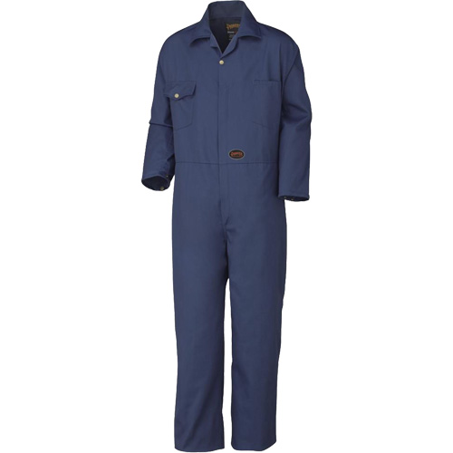 515 Coveralls with Brass Zipper, Men's, Navy Blue, Size 36 Equipment World