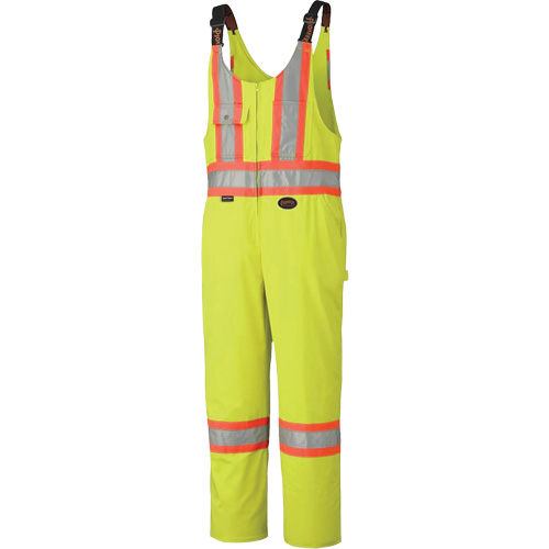 6616 Overalls, Poly-Cotton, 36, High Visibility Lime-Yellow Equipment World