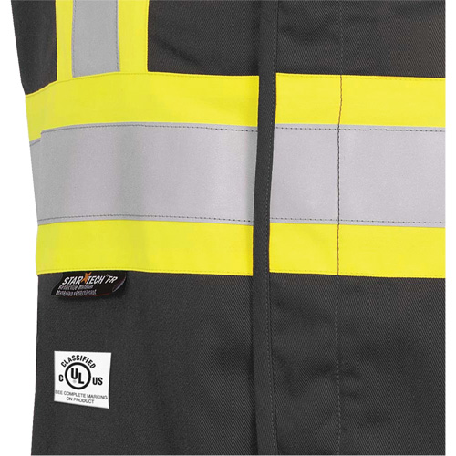 7729 Veste r&eacute;sistante aux arcs &eacute;lectriques FR-Tech, Petit, Noir, 10 cal/cm² Equipment World