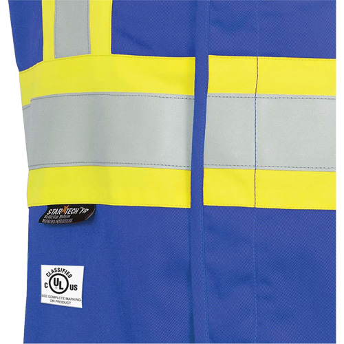 7730 FR-Tech&reg; Flame-Resistant Arc Safety Vest, Small, Royal Blue, 10 cal/cm² Equipment World