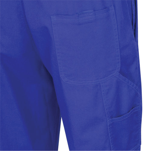 7714 FR-Tech&reg; Flame-Resistant Overalls, Small, Royal Blue Equipment World