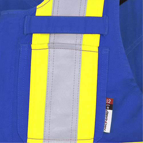 7714 FR-Tech&reg; Flame-Resistant Overalls, Small, Royal Blue Equipment World