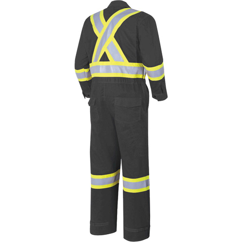 7702BKT FR-Tech&reg; Arc-Rated Coverall, Size 40 (Tall), Black, 10 cal/cm² Equipment World