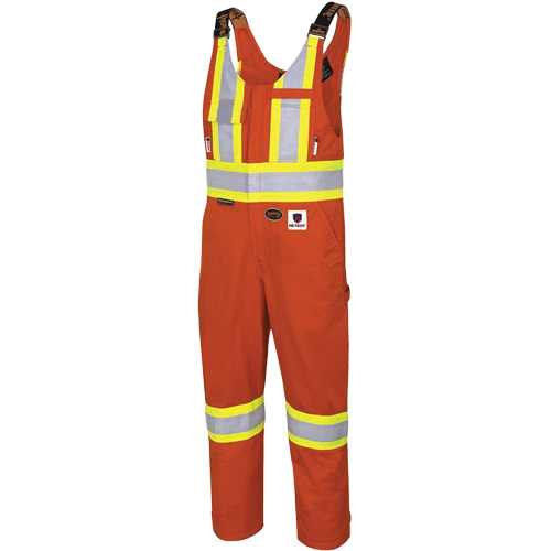 7712 FR-Tech&reg; Flame-Resistant Overalls, Small, High Visibility Orange Equipment World