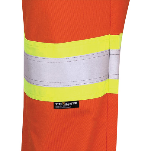 7763 FR-Tech&reg; 88/12 Arc Rated High-Visibility Safety Pants, 32, x 30, High Visibility Orange, 9.7 cal/cm² Equipment World