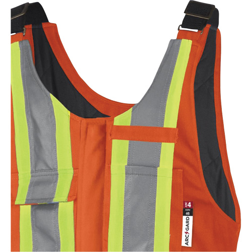 5534A Flame-Resistant Quilted Safety Overalls, Small, Orange Equipment World