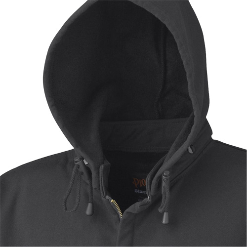 337 Flame-Resistant Zip Style Hoodie, Men's, X-Small, Black, 22 cal/cm² Equipment World