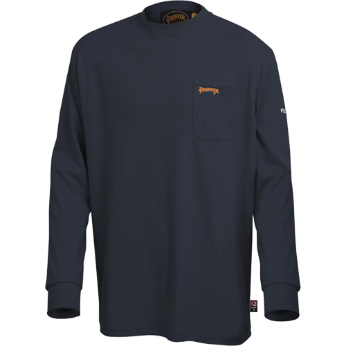 333 Flame-Resistant Long-Sleeved Shirt, Small, Navy Blue Equipment World
