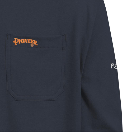 333 Flame-Resistant Long-Sleeved Shirt, Small, Navy Blue Equipment World