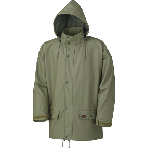 D7000 Veste imperm&eacute;able extensible, Polyur&eacute;thane, T-petit, Vert Equipment World