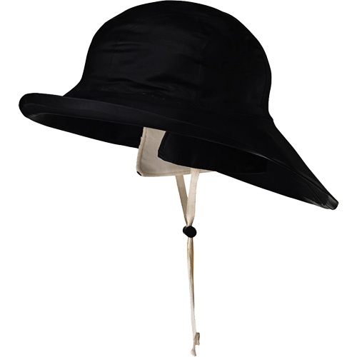 D5050 Chapeau Sou'wester traditionnel noir Dry King, Petit, Noir, Caoutchouc Equipment World
