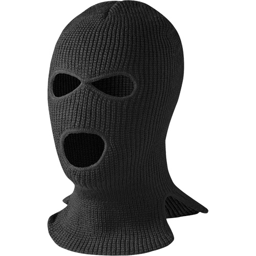 560-B 3-Hole Balaclava, Acrylic, Black Equipment World
