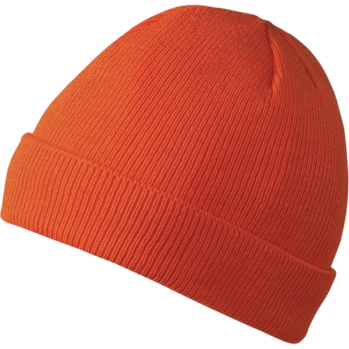 5564A Lined Toque, Acrylic Lining, One Size, High Visibility Orange Equipment World