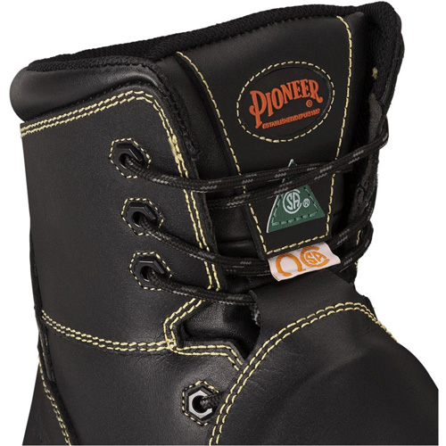 1060 Bottes de s&eacute;curit&eacute; avec protection m&eacute;tatarsienne, Cuir, Taille 10 Equipment World