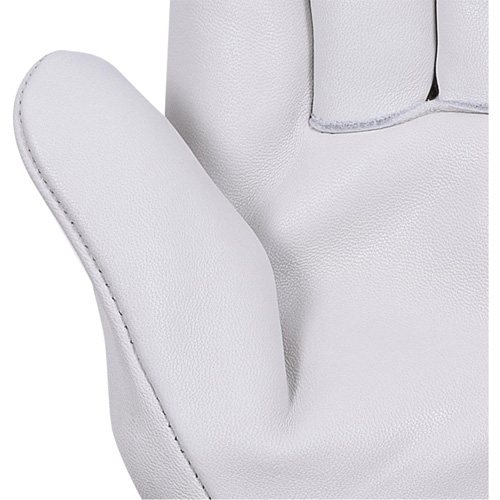 535G Beige Driver's Gloves, Small, Grain Cowhide Palm Equipment World