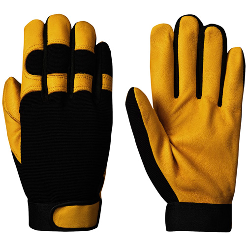 890 Gants ergonomiques de m&eacute;canicien, Paume Cuir fleur de ch&egrave;vre, Taille Petit Equipment World