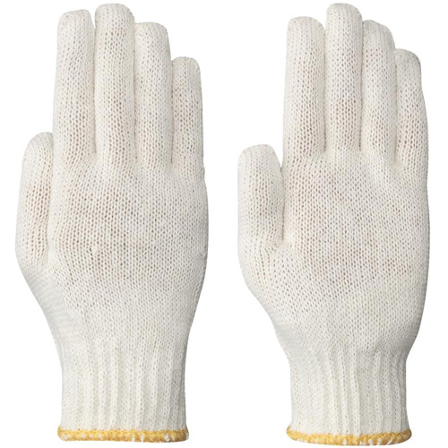541 Knitted Liner Gloves, Poly/Cotton, Large Equipment World