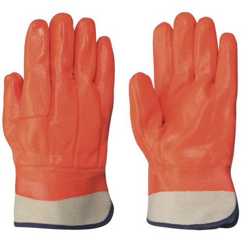 846 Lined Gloves, One Size, Foam PVC Coating, PVC Shell Equipment World