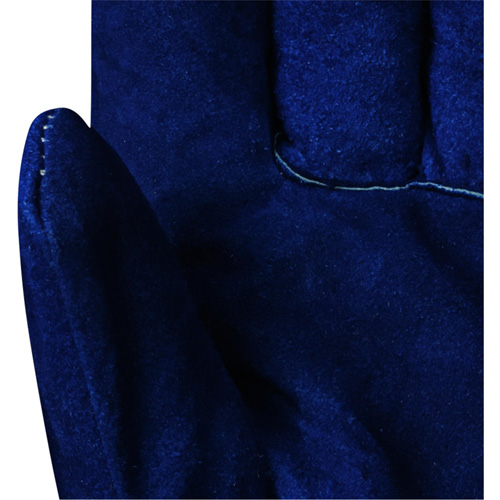 630 Gants d'appareilleur isol&eacute;s bleus, Taille unique, Paume en Cuir de vache refendu, Doublure en Boa Equipment World