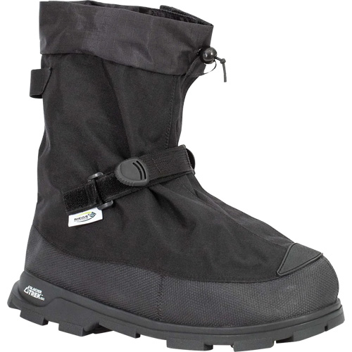 Couvre-chaussure &agrave; crampons avec talonni&egrave;re Voyager Glacier Trek, Nylon/Polyur&eacute;thane, Boucle, Convient &agrave; Hommes 5 - 6,5/Femmes 6 - 8 Equipment World