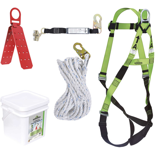 RK2-50 Contractor's Fall Protection Kit, Roofer's Kit Equipment World