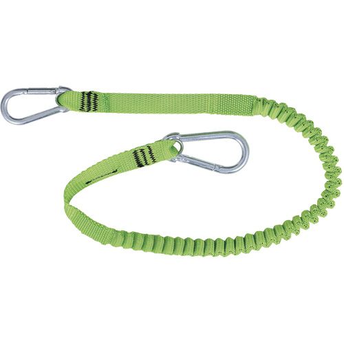 TT-9902 Slim Line Tool Tether Harness Lanyard, Fixed Length, Dual Carabiner Equipment World