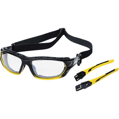 XPS530 Sealed Safety Glasses, Indoor/Outdoor Lens, Anti-Scratch, ANSI Z87+/Meets/Exceeds CSA Z94.3 Equipment World