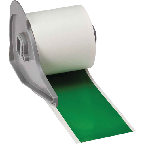 All-Weather Permanent Adhesive Label Tape, Vinyl, Green, 2" Width Equipment World