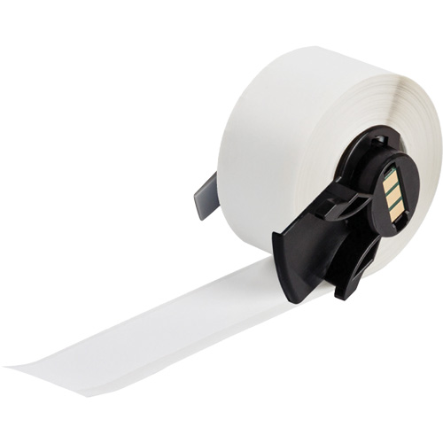 Multi-Purpose Label Tape, Vinyl, White, 1.9" Width Equipment World