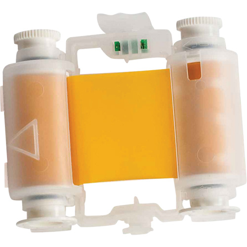 Ruban dimpression Snap-In de la s&eacute;rie R6900, 2" x 150', Jaune Equipment World