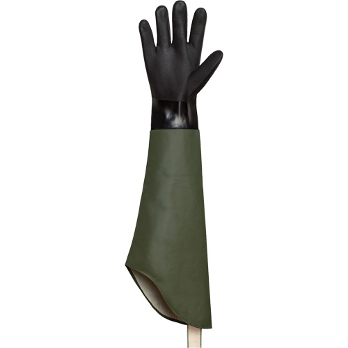 Gants r&eacute;sistants aux produits chimiques Chemstop, PVC, Doublure en Ouat&eacute;e Equipment World