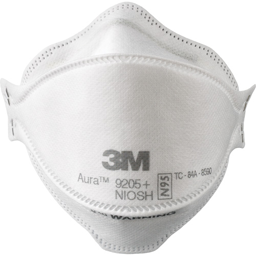 Aura Particulate Respirator 9205+, N95, NIOSH Certified Equipment World