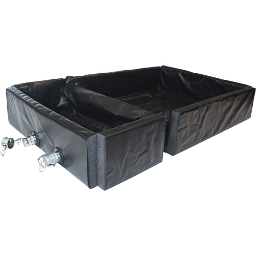 Berme Ultra-Track Berm, Capacit&eacute; 144 gal. US, 4' la x 6' lo x 12" h, Paroi en mousse Equipment World