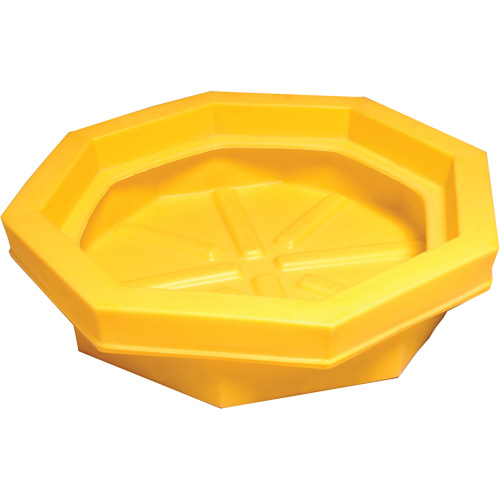 Ultra-Drum Tray sans grille, 32" lo x 32" la x 8,1" h, Cap. de d&eacute;versement 22,8 gal. US Equipment World