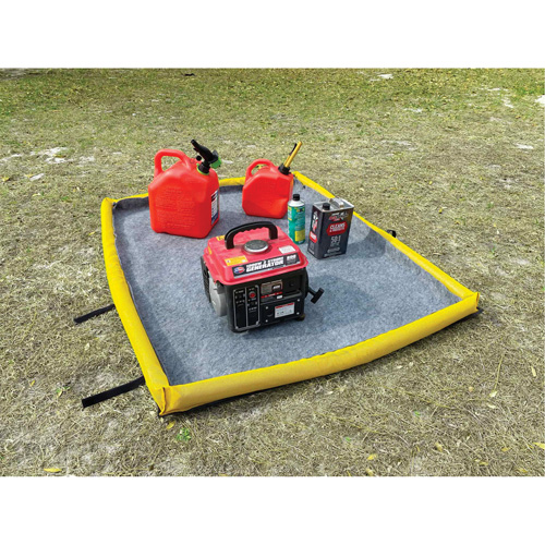 Small Ultra-Filter Pad, 0.8 US gal. Capacity, 2.5' W x 2' L x 3" H, Foam Wall Equipment World