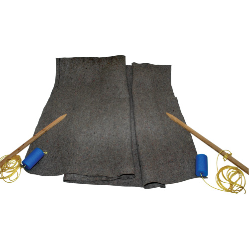 Ultra-Oil Blanket, Mati&egrave;res dangereuses/Huile seulement/Universel, 120" x 60", 8,3 gal. US d'absorption Equipment World