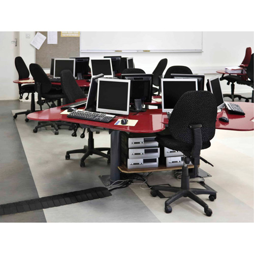 Medium Ultra-Sidewinder Cable Protection System&reg; with Endcaps, 33" x 9.8" x 1.4", 260 lbs. (0.13 tons) Equipment World