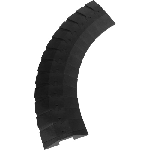 Medium Ultra-Sidewinder Cable Protection System&reg; with Endcaps, 33" x 9.8" x 1.4", 260 lbs. (0.13 tons) Equipment World