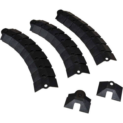 Grand Ultra-Sidewinder Cable Protection System avec capuchons, 34" x 13,6" x 2,1", 260 lb (0,13 tonnes) Equipment World