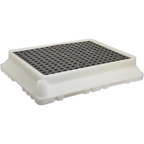P4 Ultra-Spill Tray, 17" lo x 21" la x 4" h, Cap. de d&eacute;versement 2,9 gal. US Equipment World