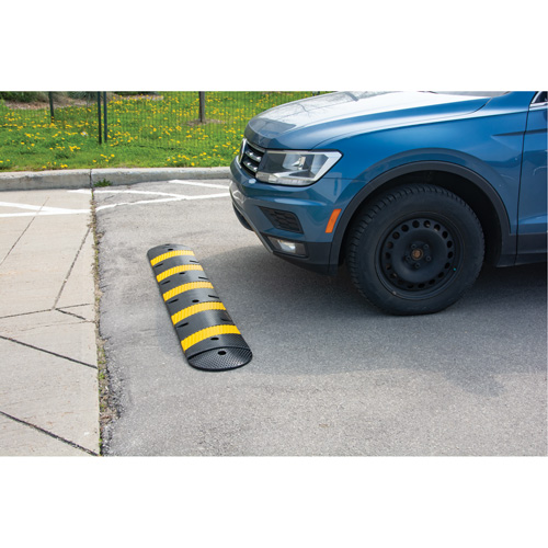 Speed Bump Kit, Rubber, 4' L x 11" W x 2" H Equipment World