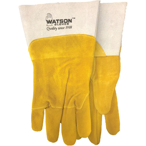 Ram Tough Welding Gloves, Goat Grain/Split Cowhide, Size Medium Equipment World